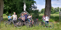 Wycieczka rowerowa ministrantów