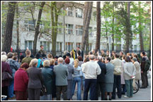 Ul. H. Kotońskiego, miejsce pamięci