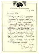 List od J. Dudy-Gracza