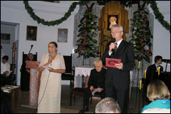 Aldona Kraus, Wojciech Irmiński, w głębi Henryk Boukołowski